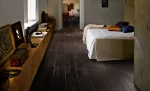 Dub Nouveau Charcoal / matný lak morený / 2-lamelový dizajn / mikro 4V - náhľad