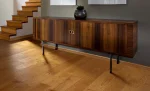 Dub Nouveau Bronze / matný lak morený / 1-lamelový dizajn / mikro 4V - náhľad
